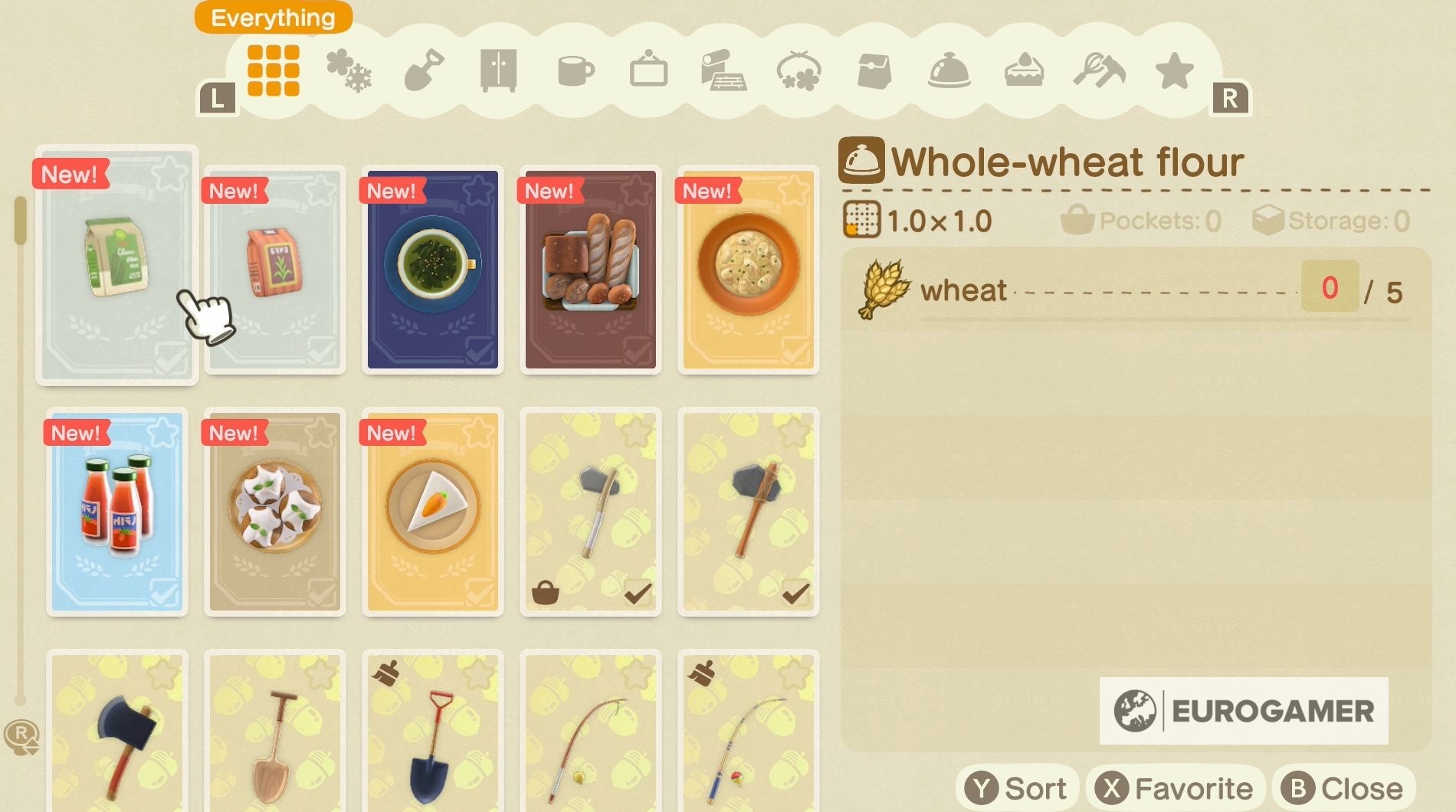 Animal Crossing Cooking Ingredients and how to unlock cooking in New Horizons explained